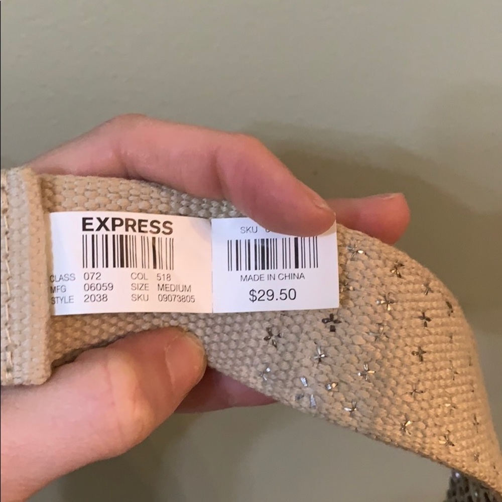 Express belt! Never worn!